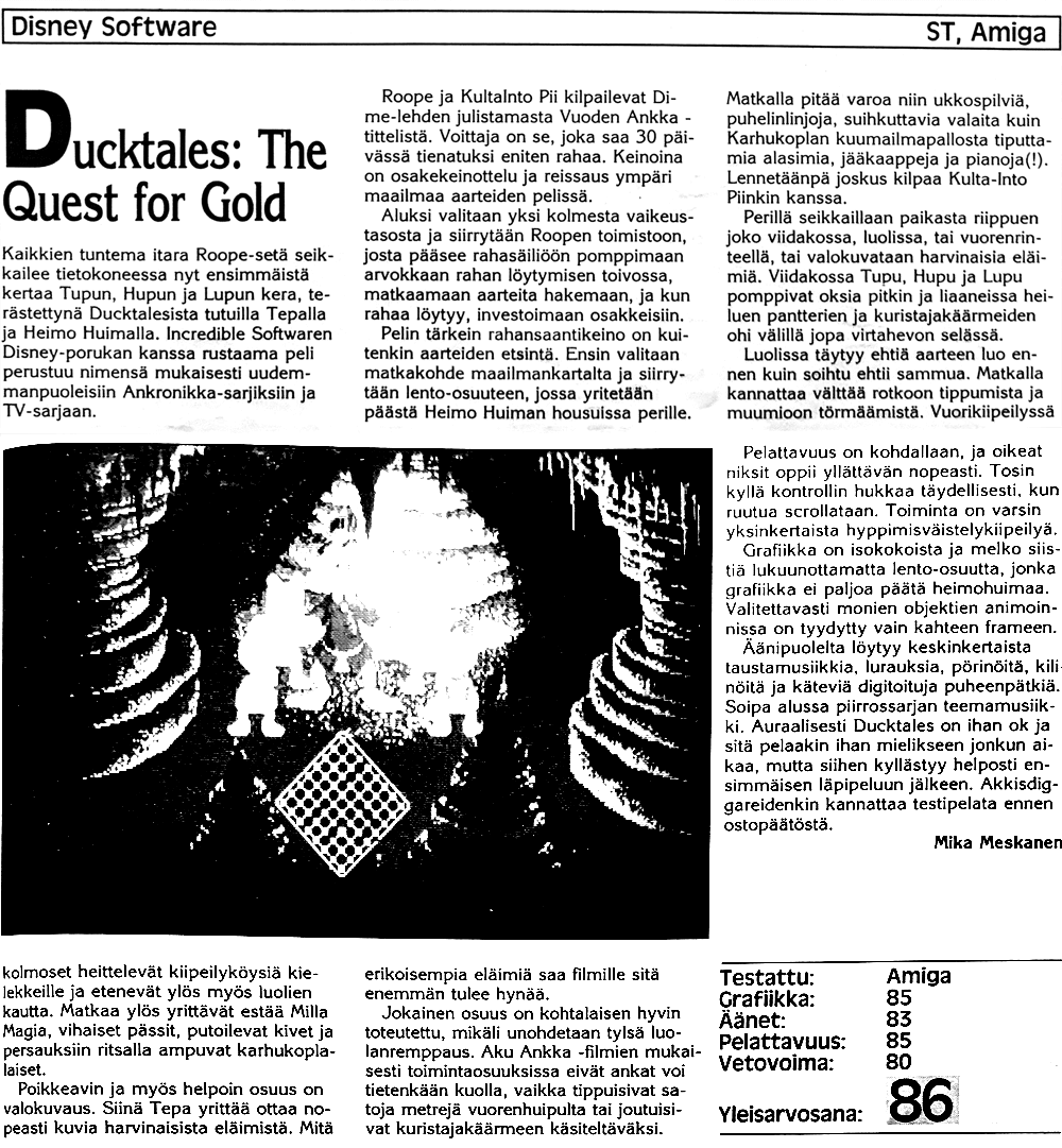 Ducktales: The Quest for Gold
